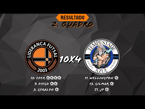 2Q/ AMISTOSO / JOGO 64 /JOGO COMPLETO - LIDERANÇA FS 10x4 TEMPESTADE FS
