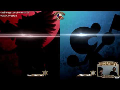 Lonestar Smash #24 - Red Menace (Pit) vs Deneb (Mr. Game & Watch) - WR2