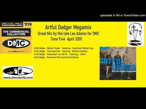 Artful Dodger Megamix DMC Mix by Les Adams April 2001