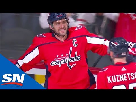 Alex Ovechkin Scores 731st Goal To Tie Marcel Dionne On All Time List