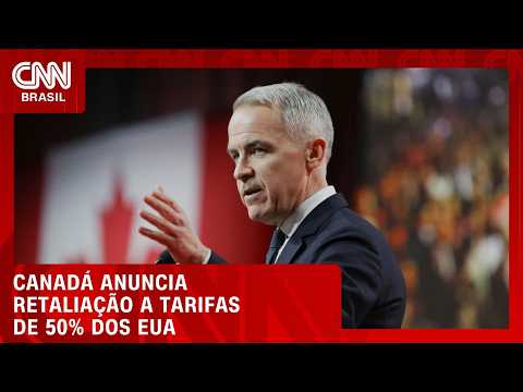 Canadá retaliará os EUA com tarifas sobre diversos setores, diz Carney | CNN NOVO DIA