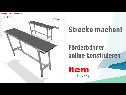Förderbänder online konstruieren: Einfach und effizient!