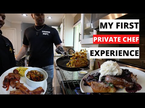 My FIRST Private Chef Experience!! | Was it Worth it?