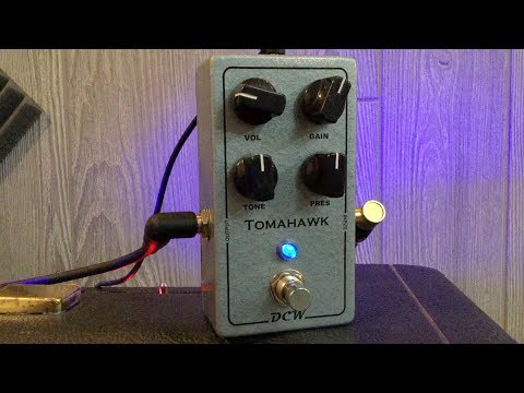 DCW Pedals Tomahawk Distortion - High Gain JCM Marshall Style Overdrive MIAB image 3