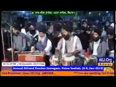 Patna Sahib Samagam Fri Eve Dec 2013 - Bhai Amolak Singh Ji (Australia)