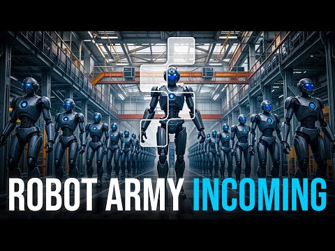 100,000 Humanoid Robots By 2029? US Tech Giant's Robot Army Incoming?