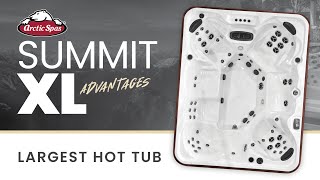 The Largest and one of the most Popular Arctic Spas is the Summit XL