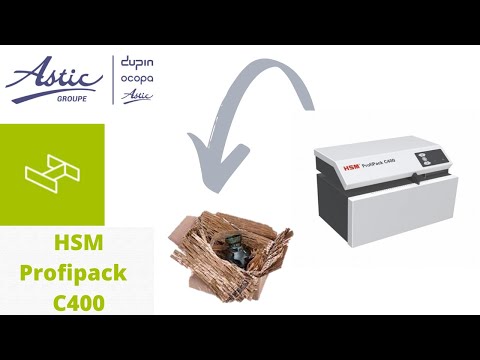 Broyeur de carton pour la transformation de vieux cartons en solutions d'emballage - Profipack C 400_1