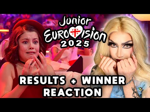 JUNIOR EUROVISION 2025 | LIVE RESULTS + WINNER REACTION