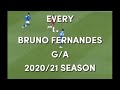Every Bruno Fernandes G/A 2020/21 Season