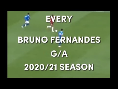 Every Bruno Fernandes G/A 2020/21 Season