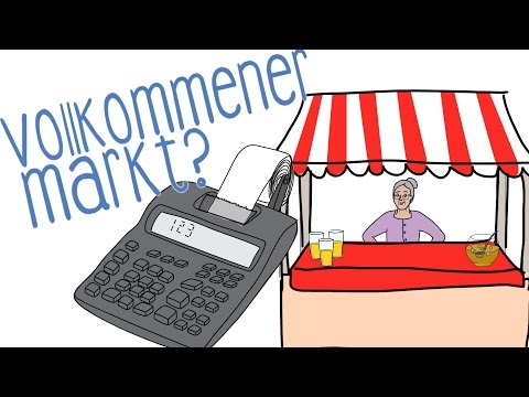 vollkommener & unvollkommener Markt - einfach erklärt!