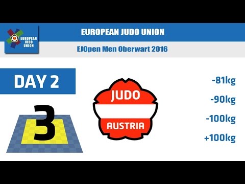 European Judo Open Men - Oberwart 2016 - Day 2 - Tatami 3