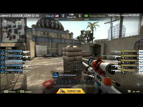 Dreamhack NA Qualifer 2016: Tempo Storm vs Cloud9 (Dust2)