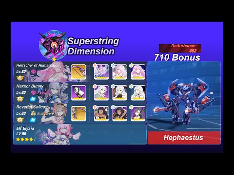 [HI3 SEA] [EX Abyss] Nirvana Hephaestus 463D (21710) - HoH HB RC