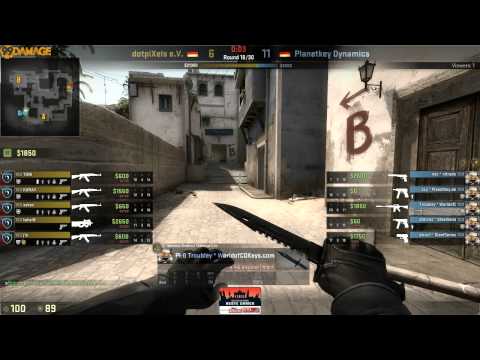 dotpiXels vs. Planetkey Dynamics | Achtelfinale, EPS Winter 2014 Cup #3 | (de_mirage)