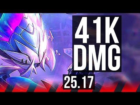 REK'SAI vs DARIUS (TOP) | 8 solo kills, 41k DMG, Legendary, 500+ games | EUW Master | 25.17