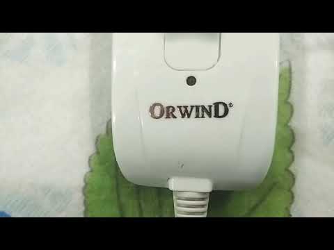 Double Bed Electric Blanket - Orwind O1601 Electric Bed Warmer