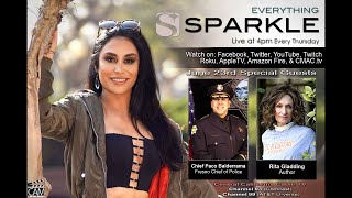 EVERYTHING SPARKLE - Chief Paco Balderrama & Author Rita Gladding