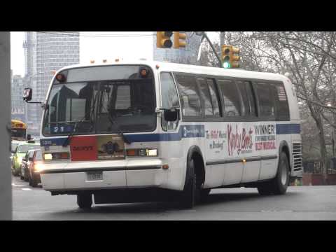 MaBSTOA: RTS # 5205 On A West Side Pier-bound M42