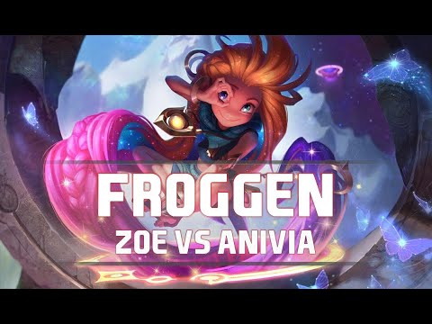 Froggen as Zoe vs Anivia - S8 MID Ranked Gameplay