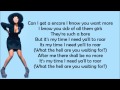 Nicki Minaj - Encore '07 Lyrics Video