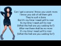 Nicki Minaj - Encore '07 Lyrics Video 