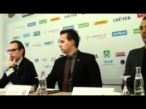 Pressekonferenz Mitteldeutscher Basketball Club vs  LTi Giessen 46ers;17  Spieltag