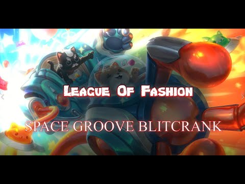 Space Groove Blitzcrank Skin Spotlight League of Legends