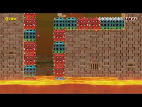 The Sinking Tower Speedrun by E_TheMaker - Super Mario Maker 2 - No Commentary 1bw