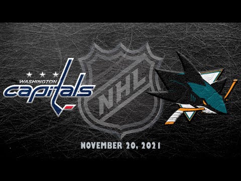 NHL Capitals vs Sharks | Nov.20, 2021