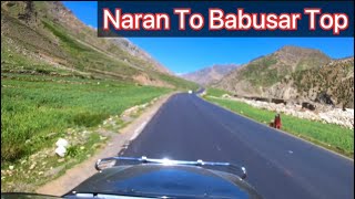 Naran To Babusar Top Road Trip 2020 | Road Condition