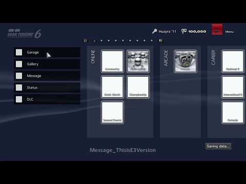 Hidden/Beta Content | Gran Turismo 6 Gamescom 2013 Build | DEMO32768