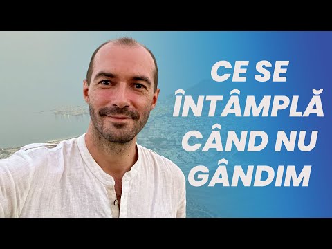 GOLIREA MINȚII. PERCEPȚIA fără GÂNDURI. 3 IDEI pentru HRANA VITALĂ