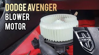 2007-2014 Dodge Avenger Blower Motor Replacement