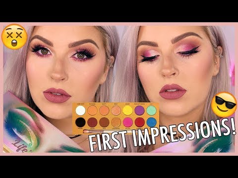 Life's A Drag Palette 💕😜 GRWM Experimenting With Makeup! Video