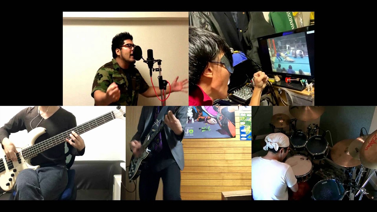 [HD]Hataage! Kemono Michi OP [Fight! Kemoner Mask] Band cover