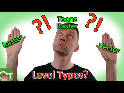 Why use each drawing level type in OpenToonz?