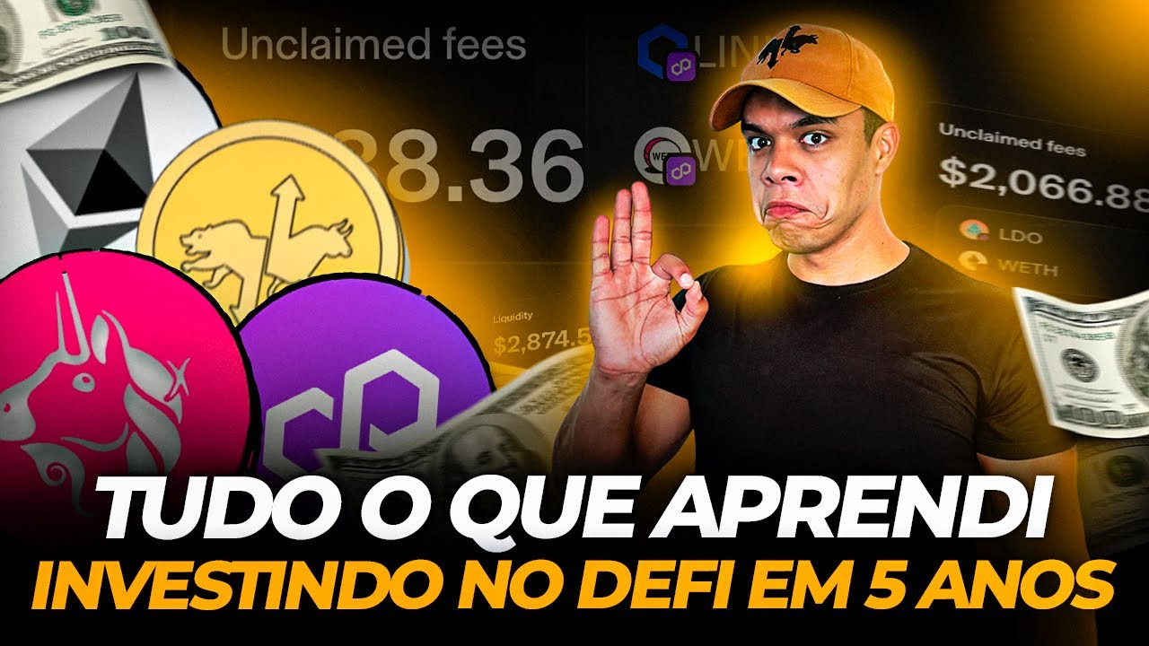 🤑 TUDO O QUE APRENDI INVESTINDO NO DEFI EM 5 ANOS
