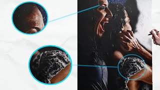 Abstractions in Realistic Paintings