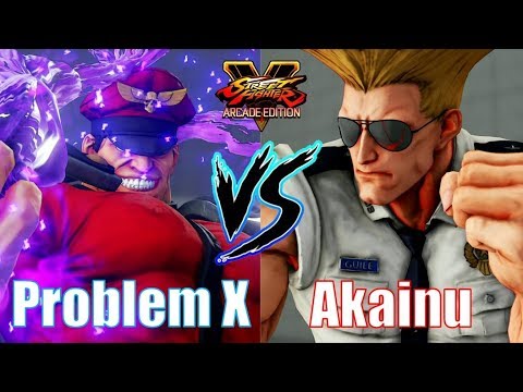 SFV / Problem X vs Akainu：(M.Bison / ベガ) vs (Guile / ガイル)　2019.11.21