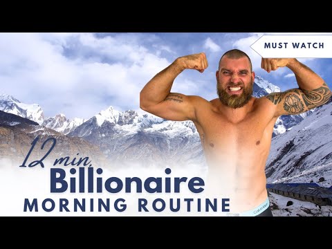 12 min. Billionaire MORNING Routine I No more pain & negative EMOTIONS I Rewire Brain