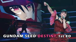 Download lagu Reason Mobile Suit Gundam SEED DESTINY 1st ED Nami Tamaki LIVE in Tokyo Dome Mobile Suit Gundam S... mp3