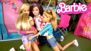 Barbie Doll Family Camping Adventure