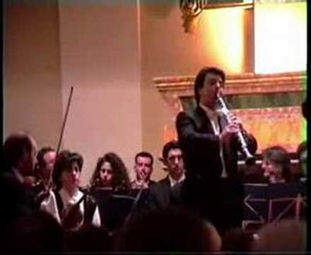 Weber concerto n.1, II mov - Sergio Bosi clarinet