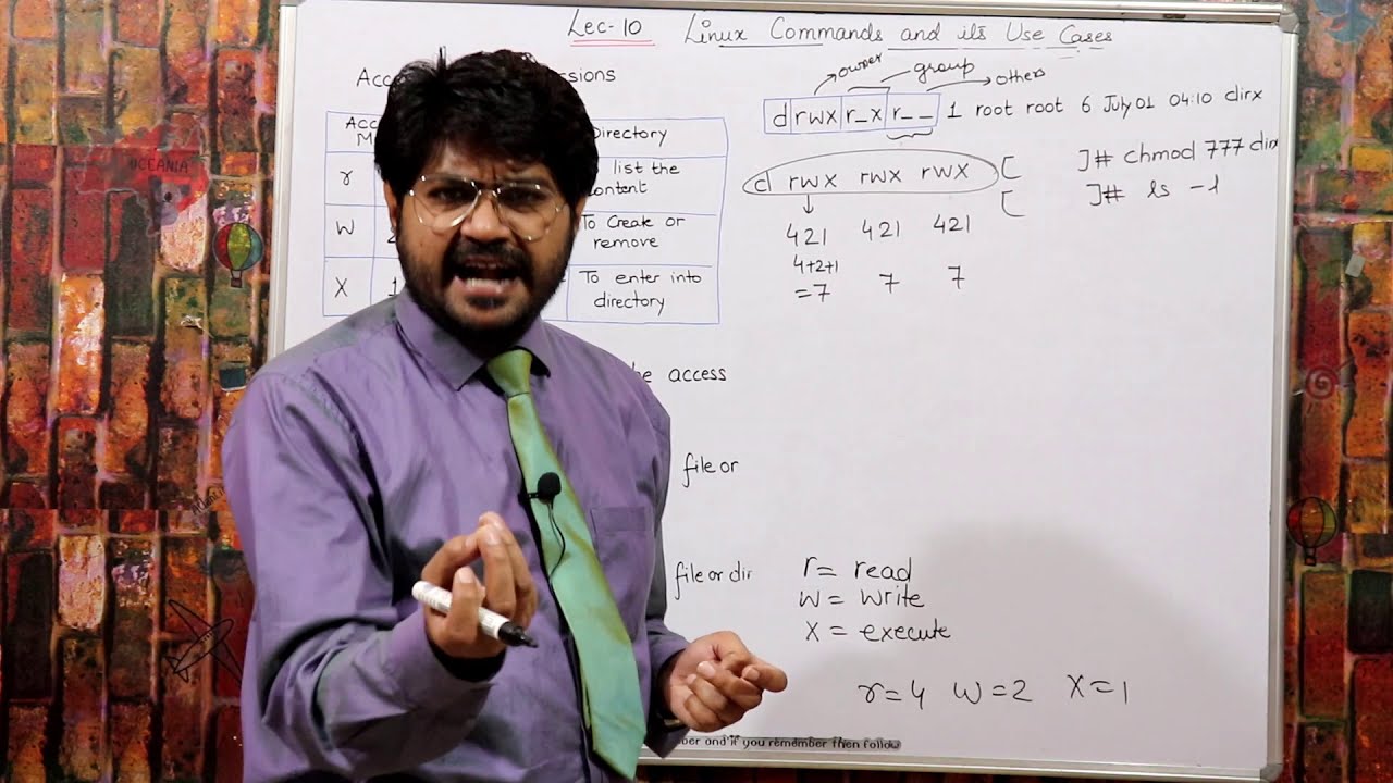 Everything about linux from Scratch-Part-7 Hindi/Urdu | Linux commands like chmod | chgrp | chown