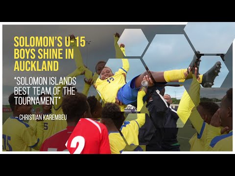 🎥 Solomon Islands U-15 | Rising Stars of the Pacific 🌴⚽️
