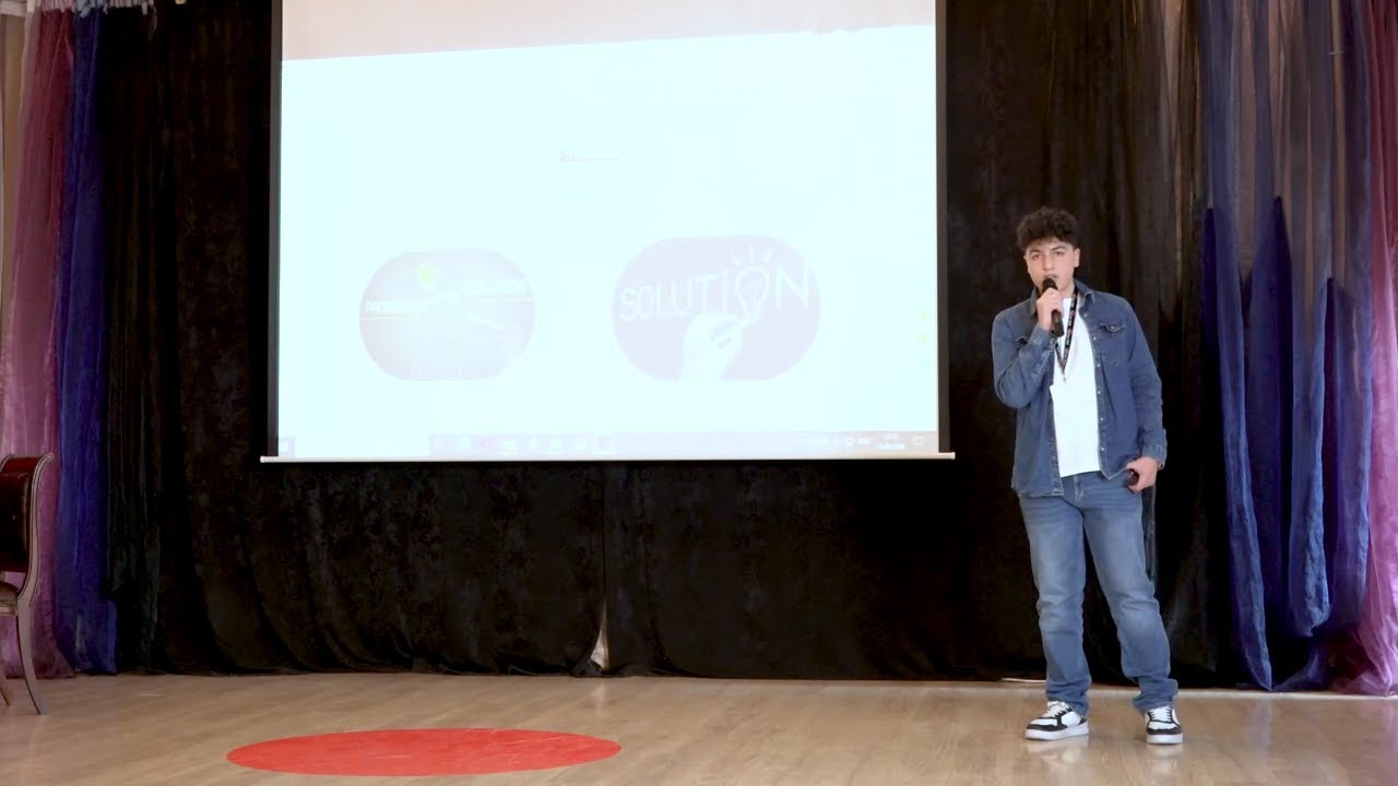Social Media: friend or foe?  | Mikayil Mehdizade | TEDxKaspi Liseyi Youth