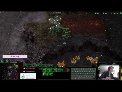 SC2 LotV Beta 1v1 - TvZ / Inferno Pools / Sketchy tank drop opener into drop-heavy mid-game