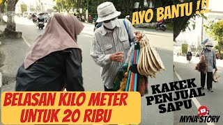 Download lagu Kakek penjual sapu, belasan kilometer jalan kaki demi rupiah. Ayo kita bantu !!!-myna story mp3